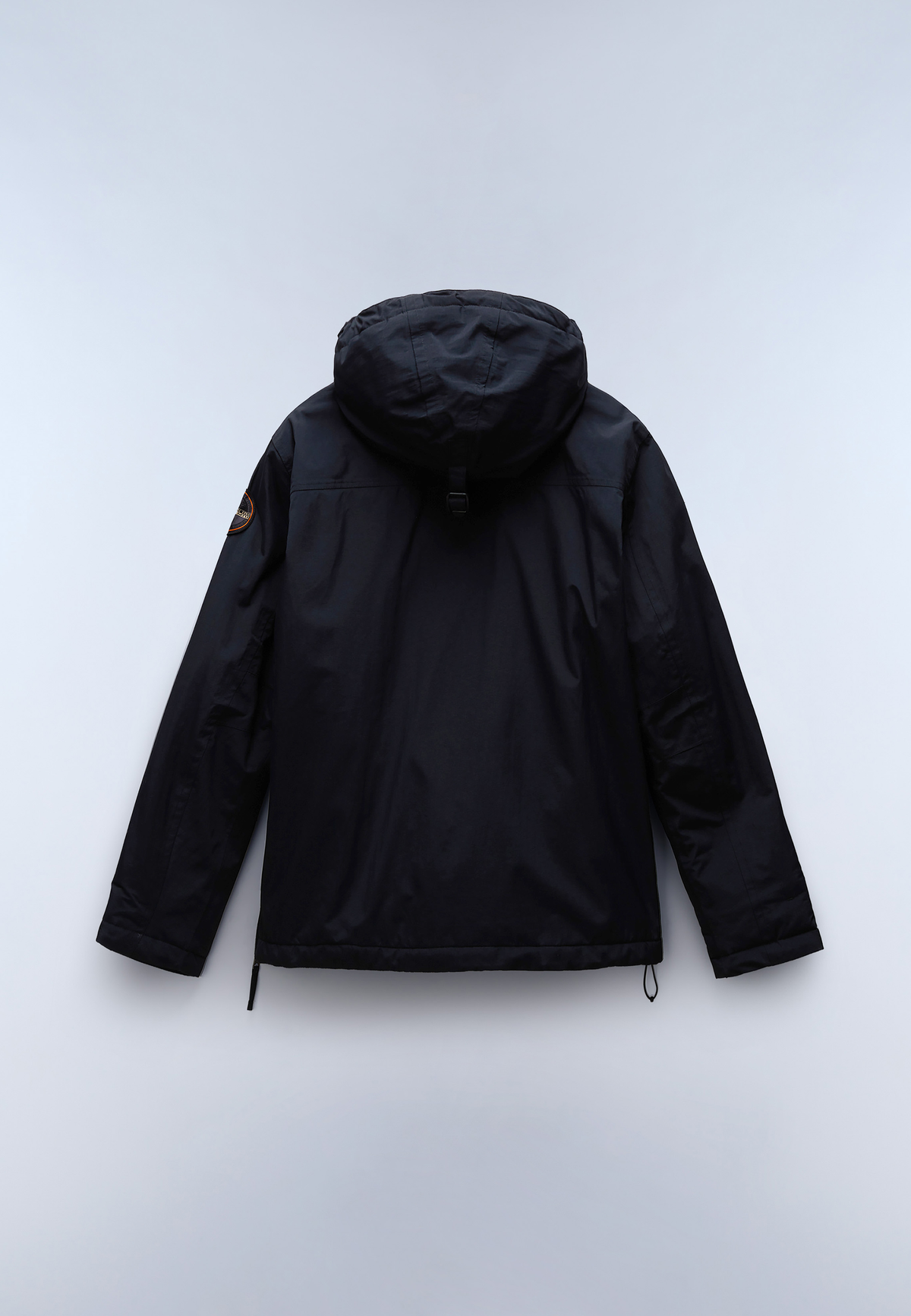 Men’s pocket anorak jacket Napapijri Rainforest
NP0A4GMD Black back view 2