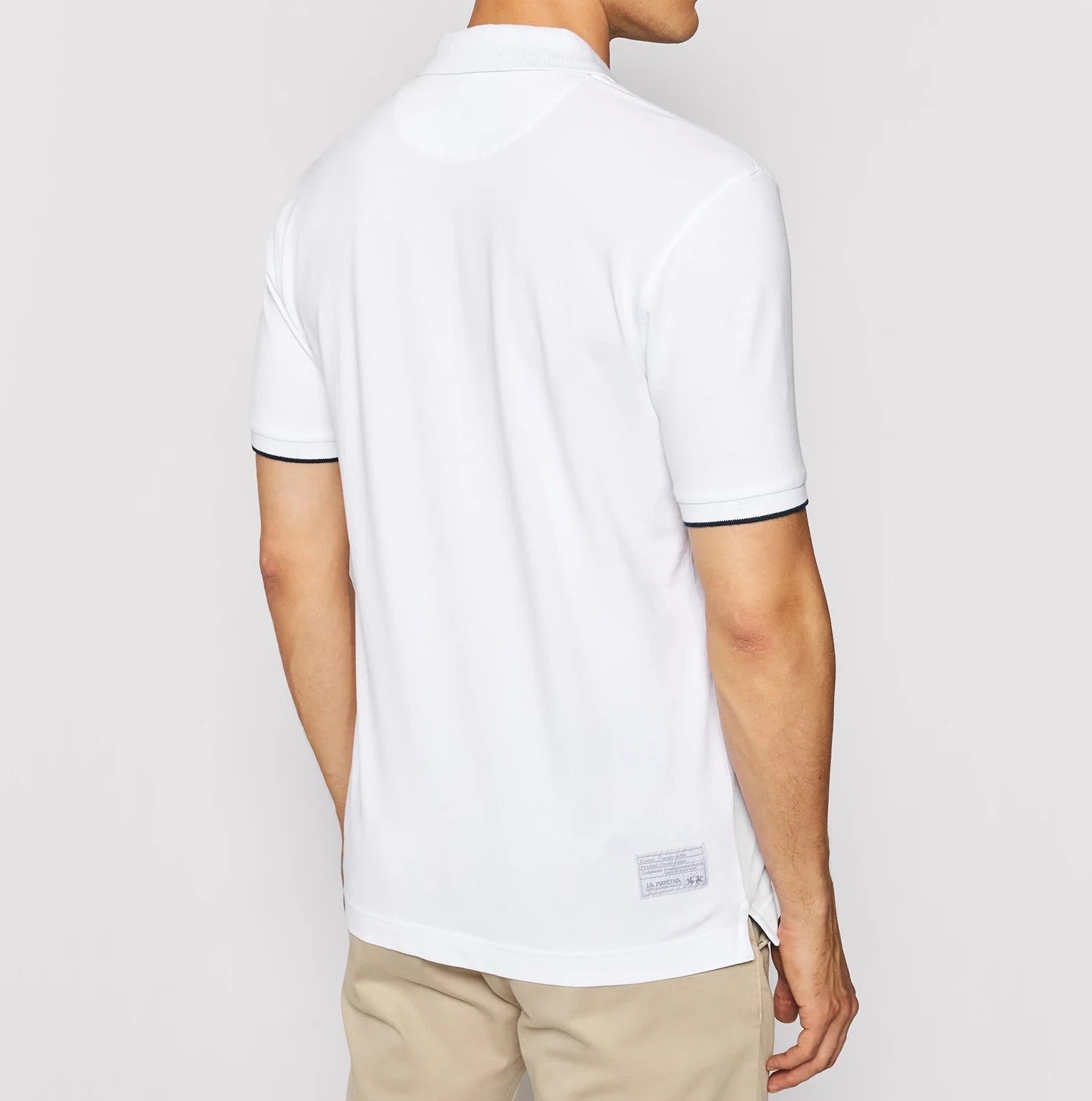 Мъжка поло тениска Men’s polo La Martina
CCMP01 PK001 00001 White back view