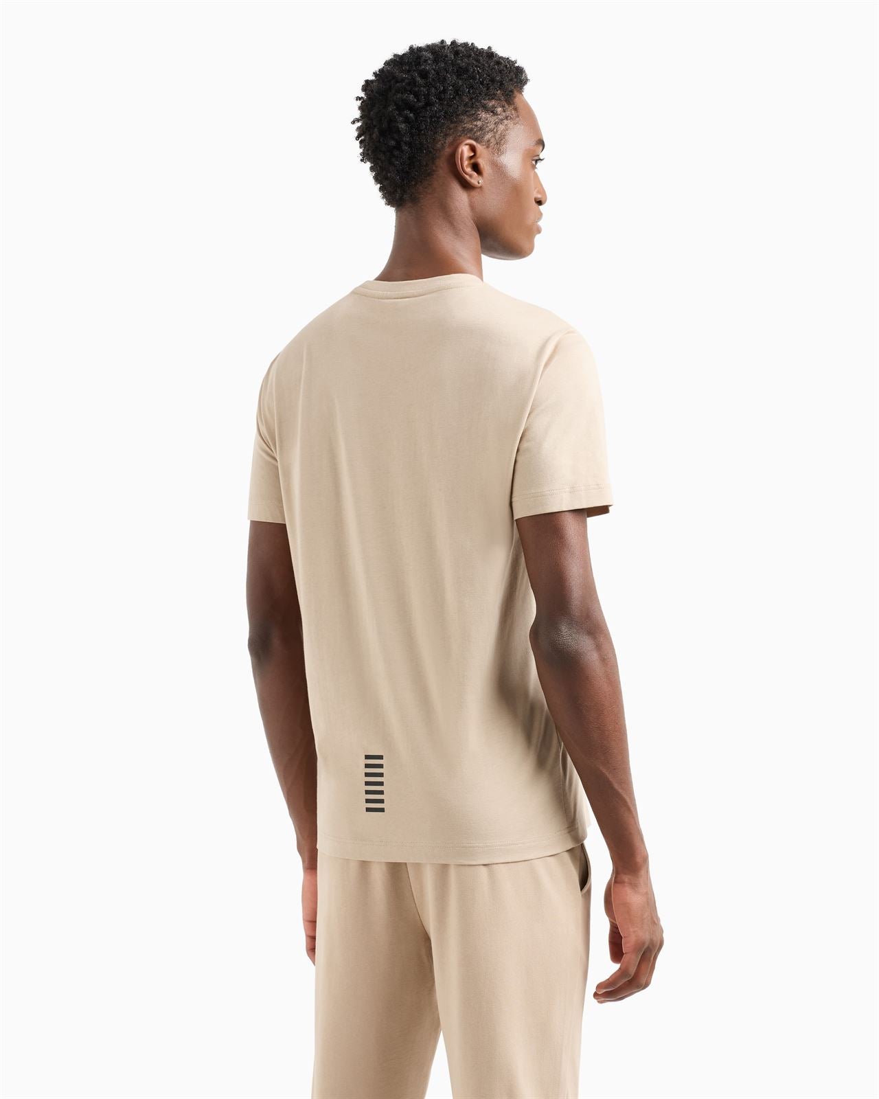 Мъжка тениска Men’s t-shirt EA7 Emporio Armani 8NPT25 PJVPZ 6155 Beige back view