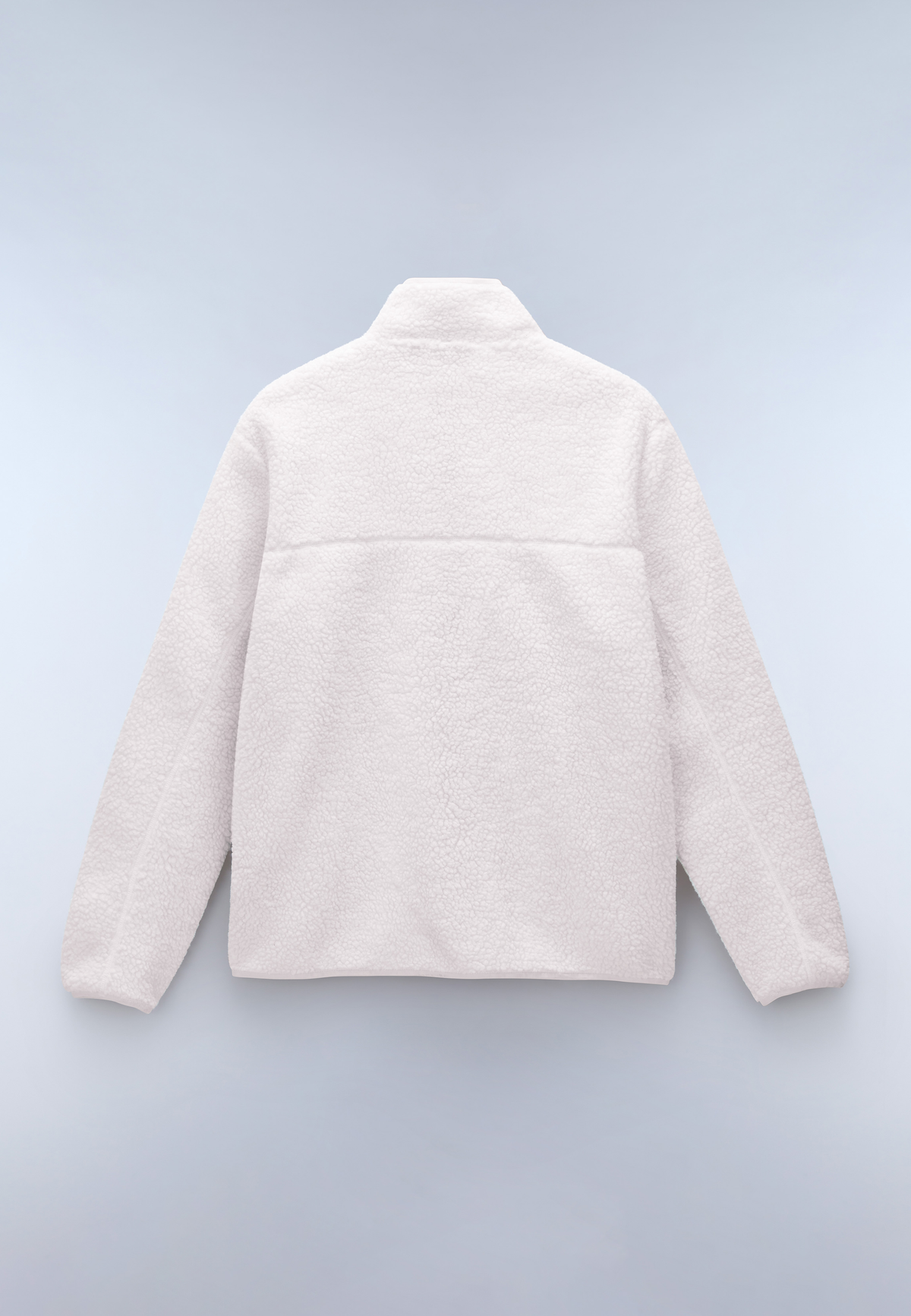 Men’s zip-up fleece jacket Napapijri Tynik
NP0A4IA9T TYNIK FZ N1J White back view 1