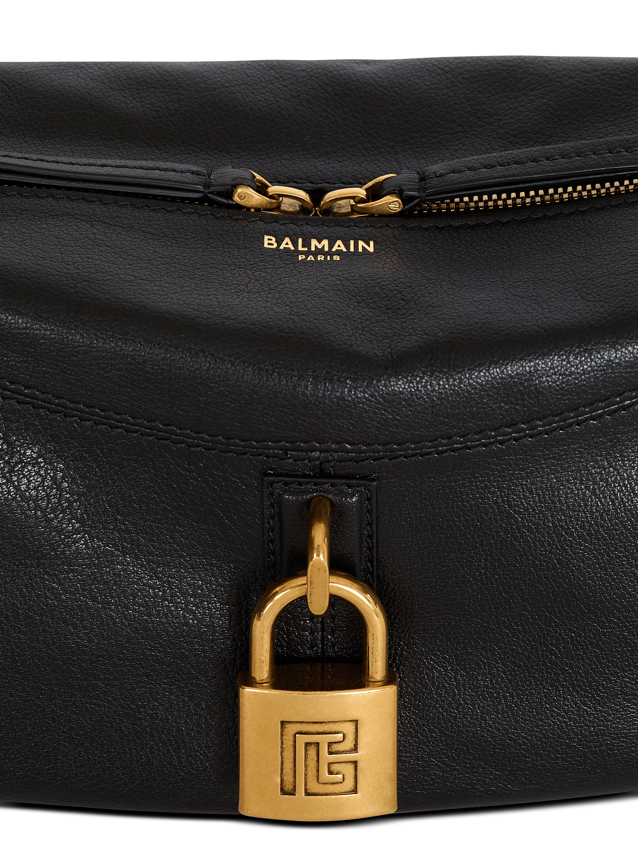 Чанта за рамо Unisex shoulder bag Balmain Pulse GN1HH038LOLP0PA Black detail view