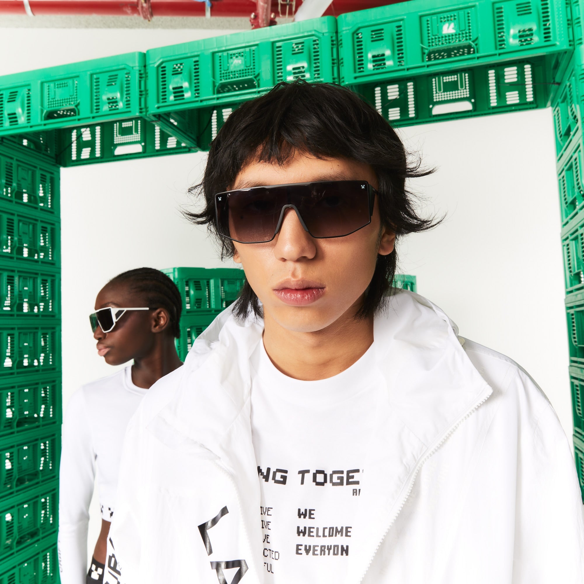 Слънчеви очила Unisex sunglasses LACOSTE X Minecraft L253S 002 Poster view