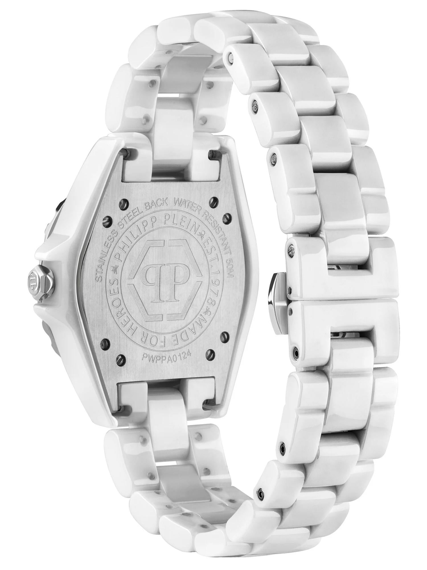 Дамски часовник Women’S watch Philipp Plein Heaven PWPPA0124 White back view