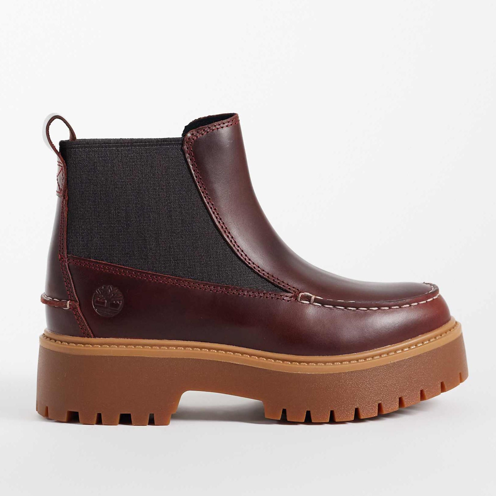 Дамски боти Women’s Platform Chelsea Boots Timberland Stone Street TB0A5TGPEIW Burgundy lateral view