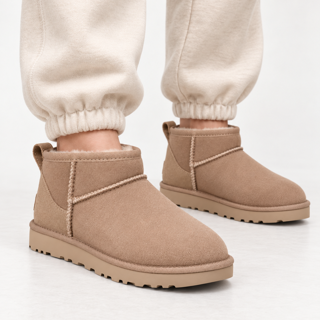 Дамски боти Women’s UGG Classic Ultra Mini Boots 1116109 Sand