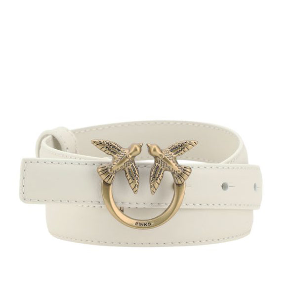 Дамски колан Women’s belt Pinko Love Berry H2
100143 A0F1 Z14Q White front view