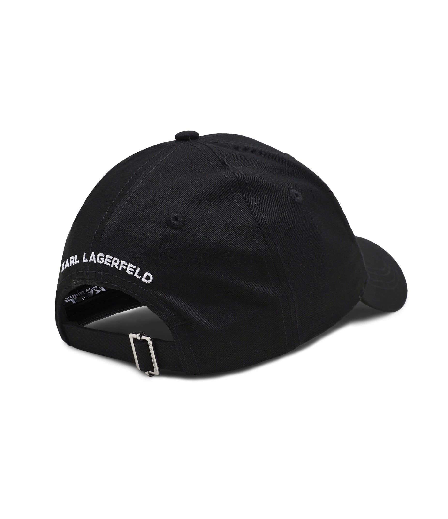Дамска шапка с козирка Women’s cap Karl Lagerfeld 240W3431 999 Black back view