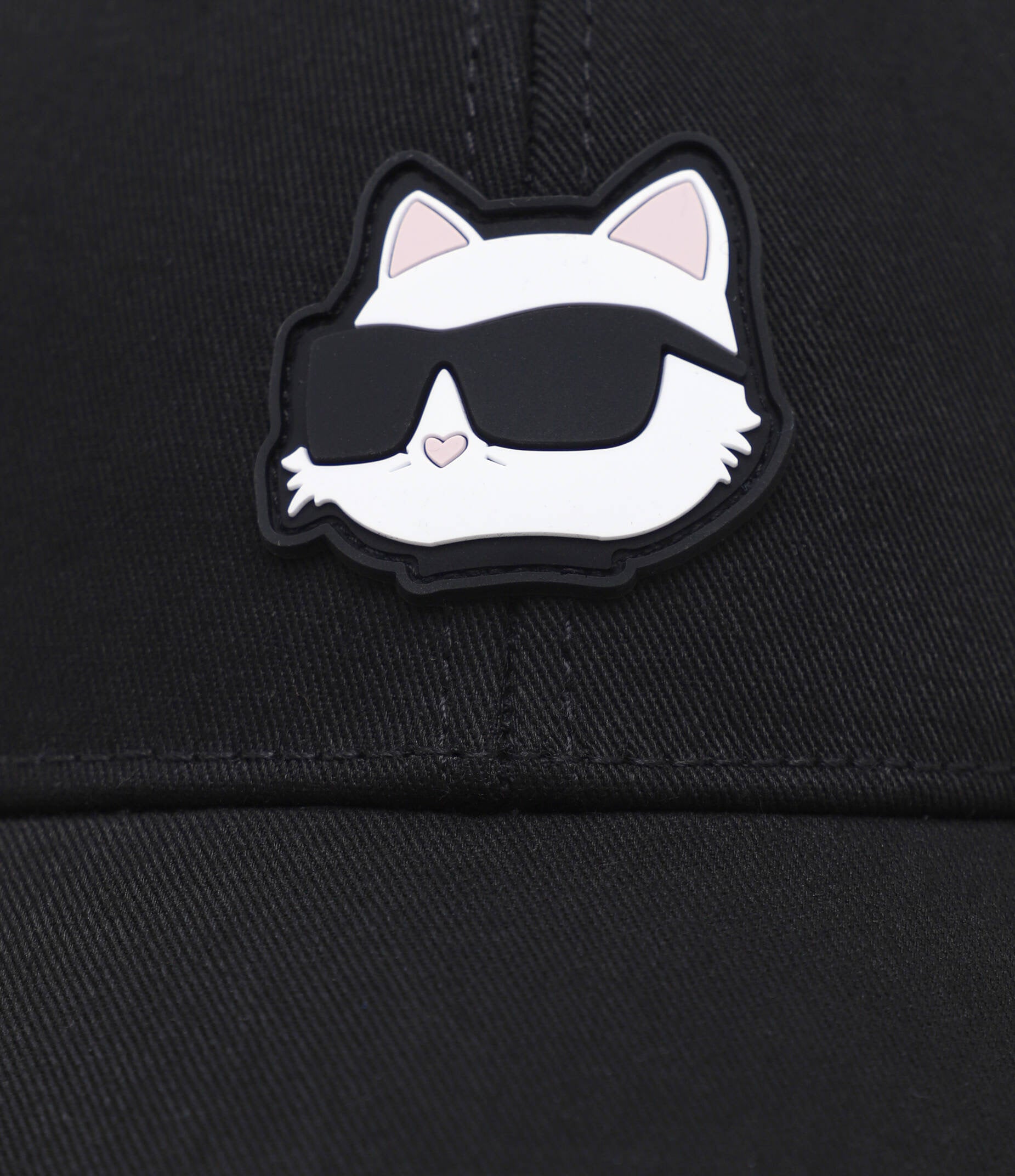 Дамска шапка с козирка Women’s cap Karl Lagerfeld 240W3431 999 Black detail view