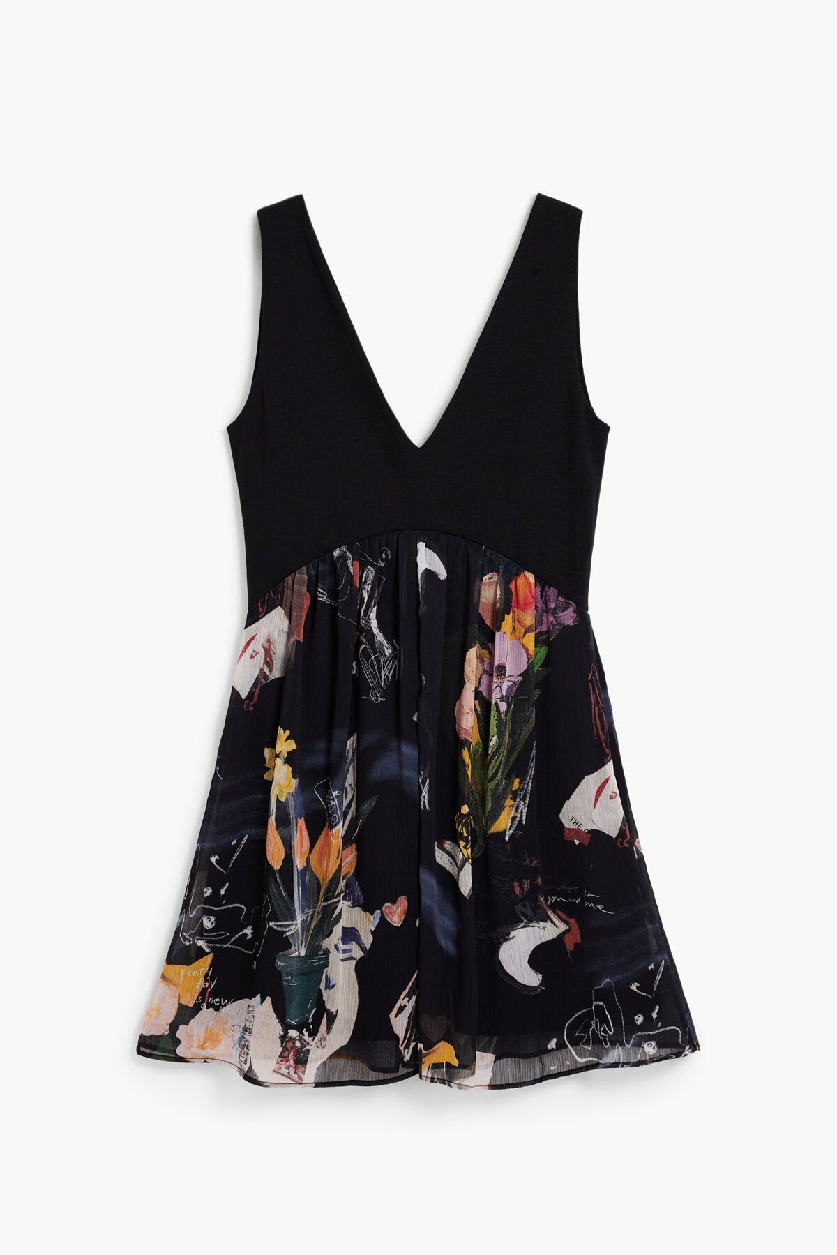 Дамска рокля Women’s dress Desigual
26SWVW472000 Black front view