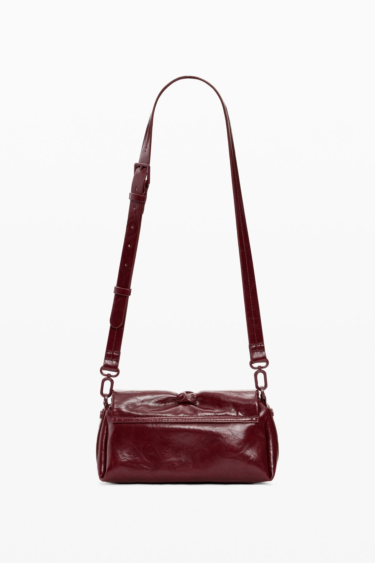 Дамска чанта за ръка Women’s handbag Desigual 26SAXP91 3032 Burgundy back view
