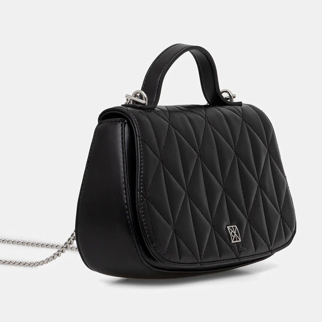Дамска чанта Women’s handbag with top handle Calvin Klein LV04F3410G UB1 angled view