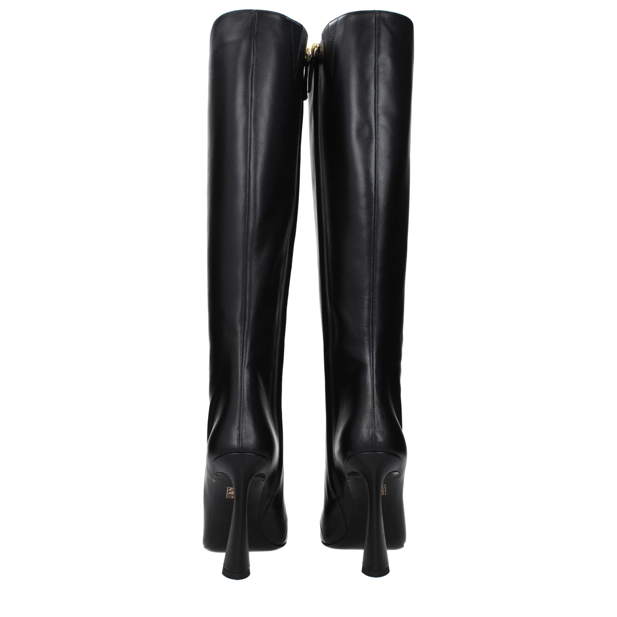 Дамски ботуши Women’s high-heel boots Versace Medusa ’95 1020734 1A02087 1B00V Black back view