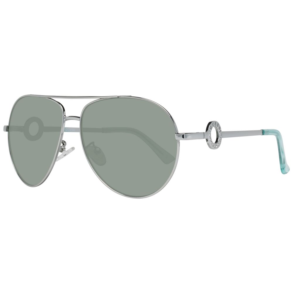 Дамски слънчеви очила Women’s metal sunglasses Guess GF0364 10X angled view