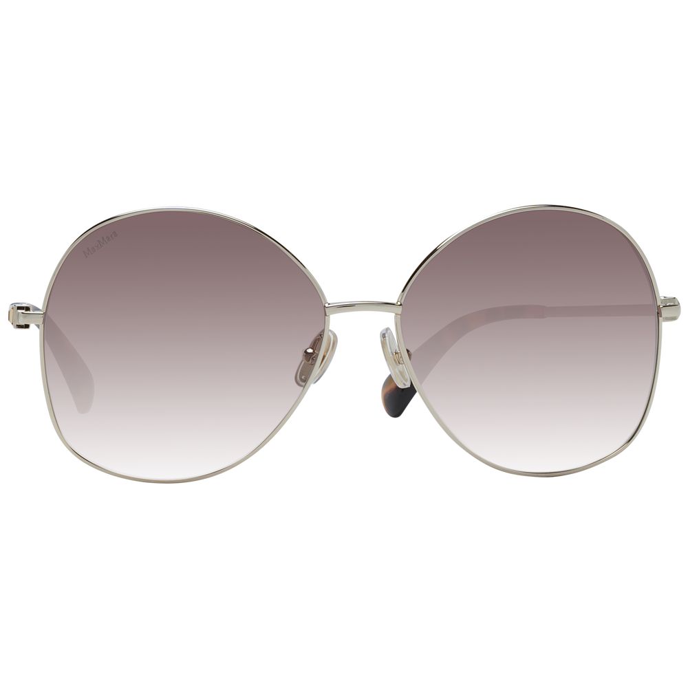 Дамски слънчеви очила Women’s metal sunglasses Max Mara MM0034 32F Gold front view