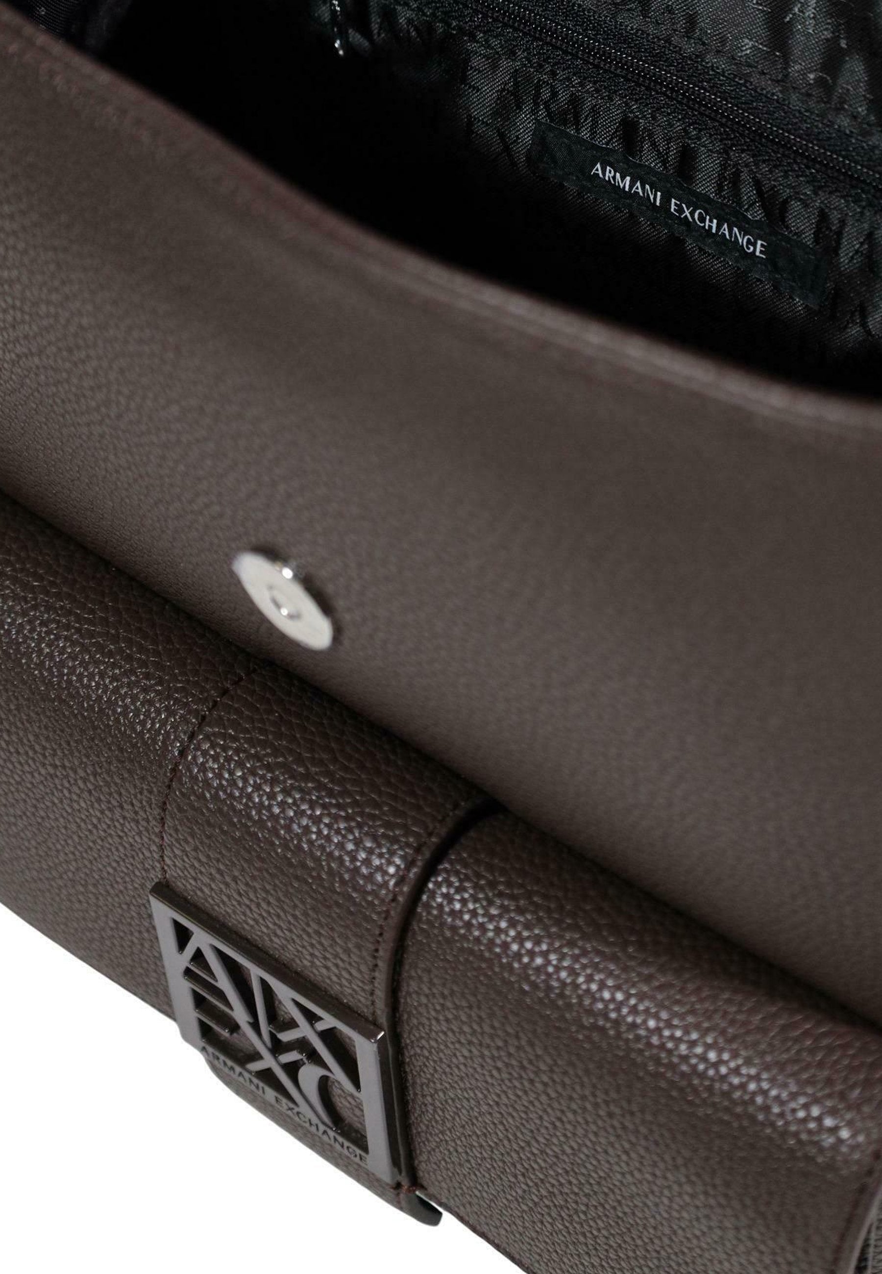 Дамска раница Women’s rucksack Armani Exchange XW002591 AF11902 Dark Brown close up view