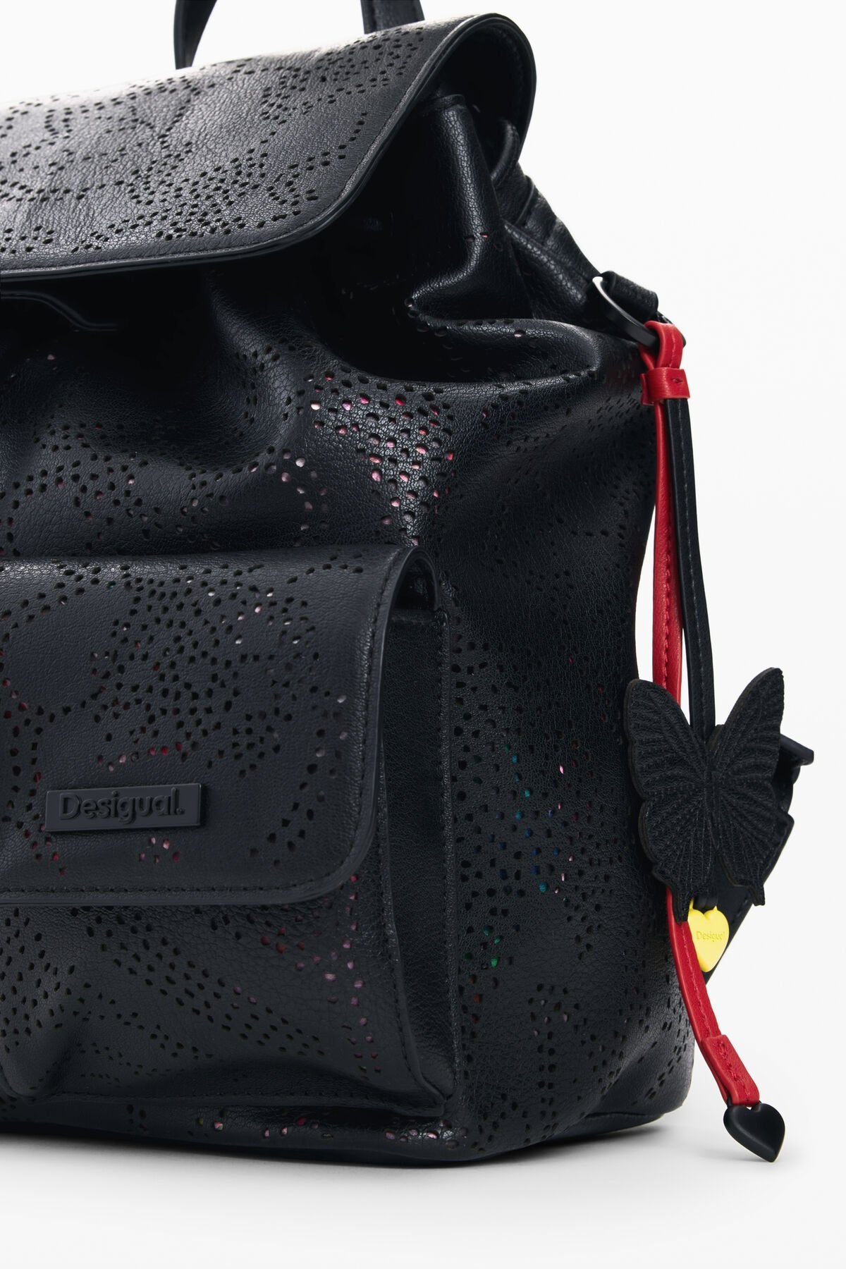 Дамска чанта Women’s rucksack Desigual 26SAKP30 2000 Black detail view