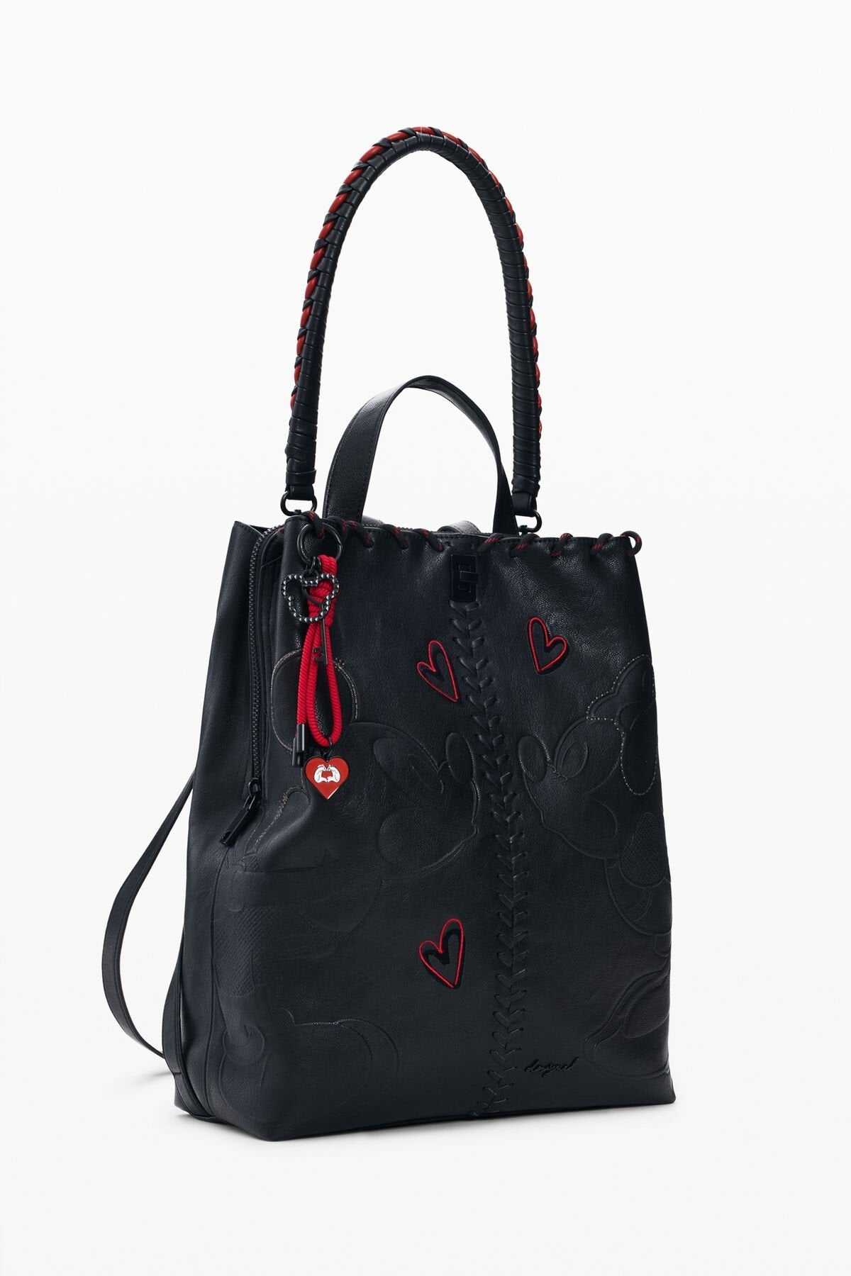Дамска раница Women’s rucksack Desigual Mickey Mouse™ 26SAKP432000 Black angled view 
