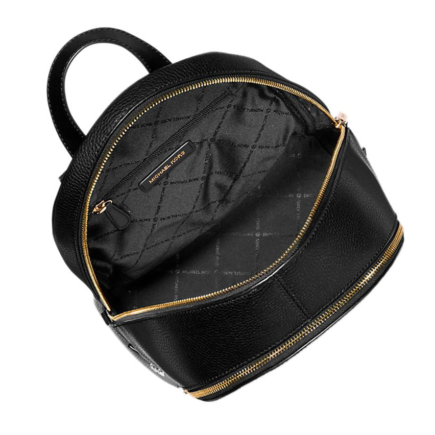 Дамска раница Women’s rucksack Michael Kors Rhea 35S5GRAB2L Black inside view