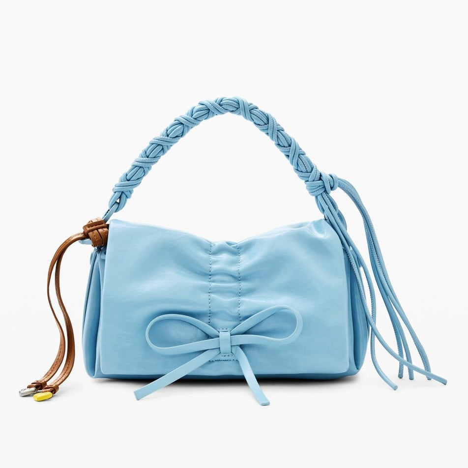 Дамска чанта за ръка Women’s shiny bow bag Desigual 26SAXPBO5048 Light Blue