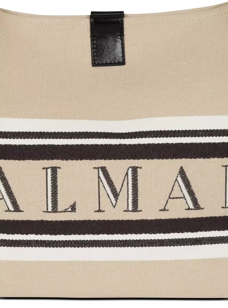 Дамска шопинг чанта Women’s shopping bag Balmain Release GN1FF034TJBRGXI Beige close up view