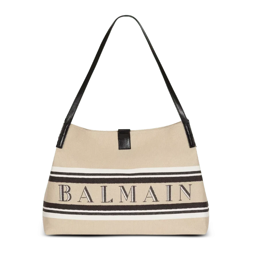Дамска шопинг чанта Women’s shopping bag Balmain Release GN1FF034TJBRGXI Beige front view