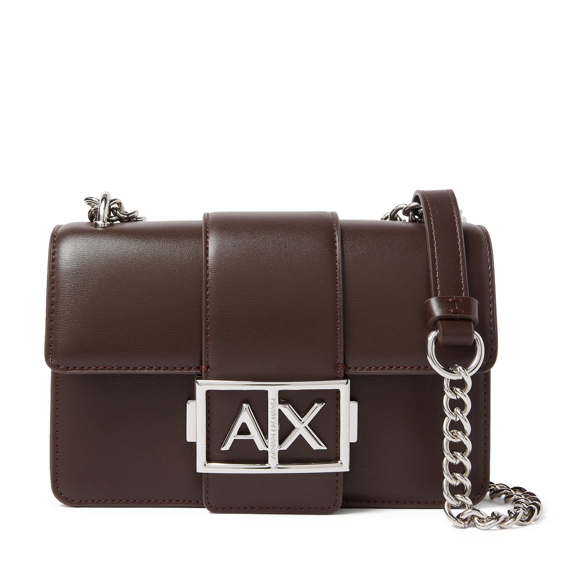 Дамска чанта Women’s shoulder bag Armani Exchange XW000071 AF12039 Dark Brown