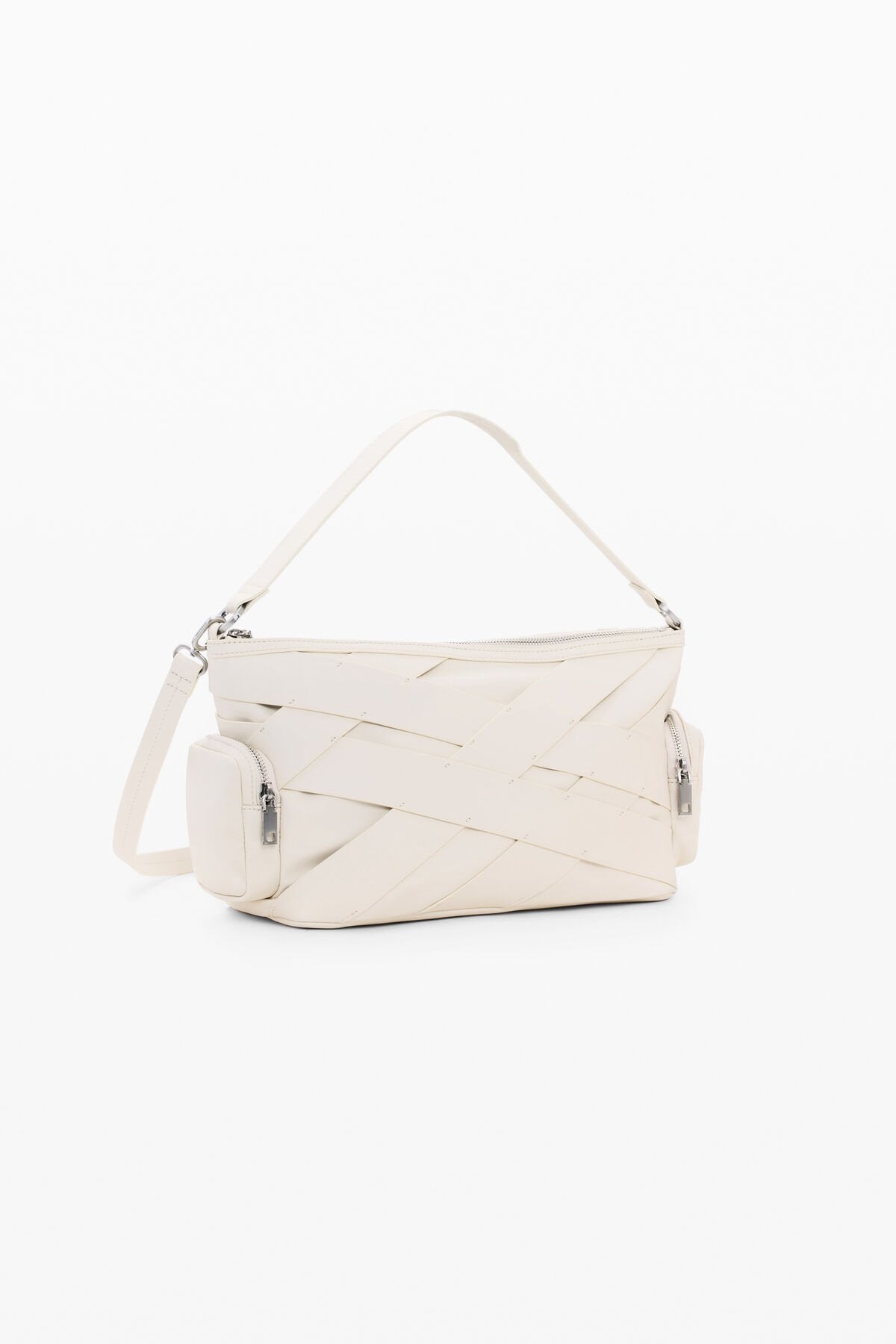 Дамска чанта Women’s shoulder bag Desigual
26SAXPBF 6006 White angled view