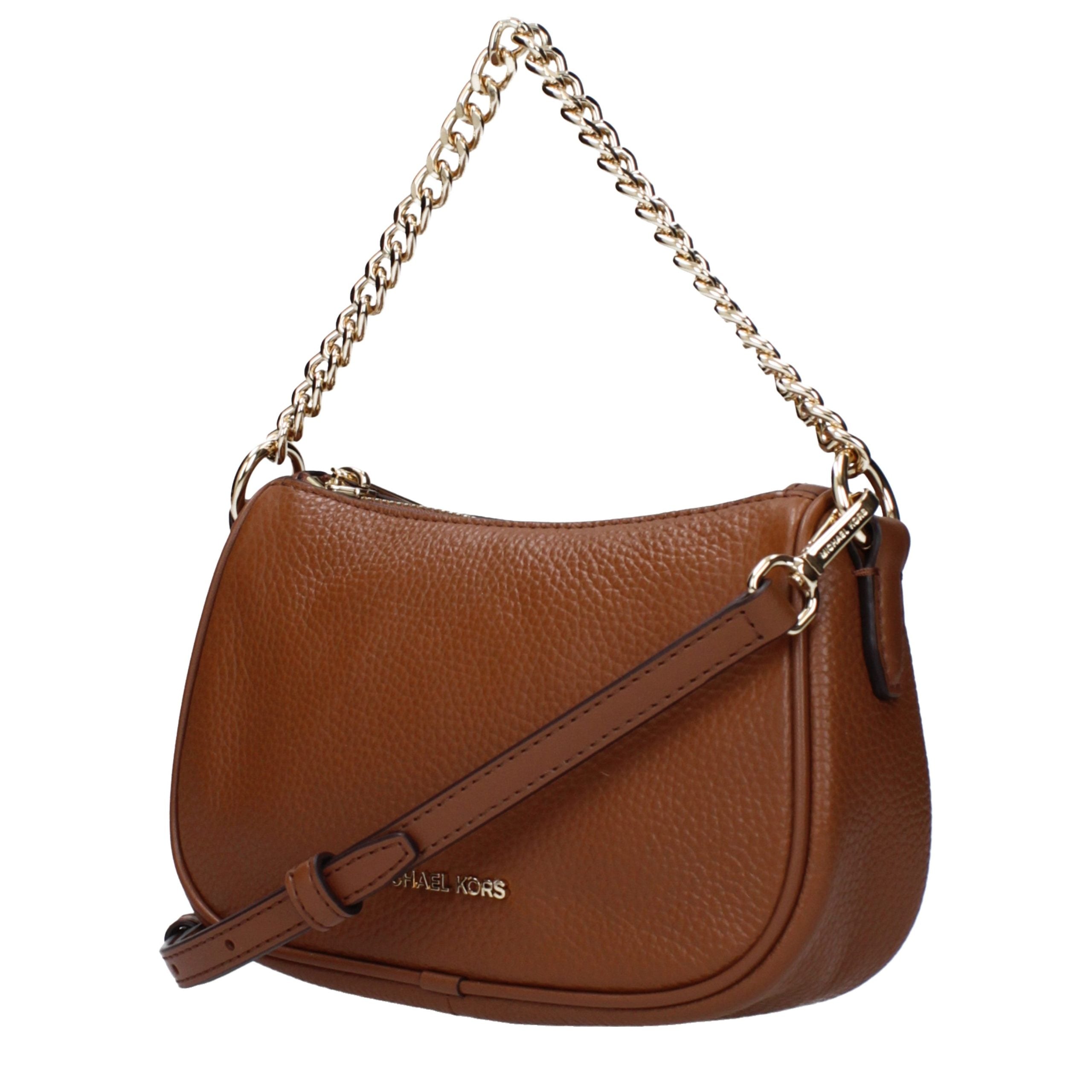 Дамска чанта Women’s shoulder bag Michael Kors Carmela 35F4G1QC1L Brown angled view