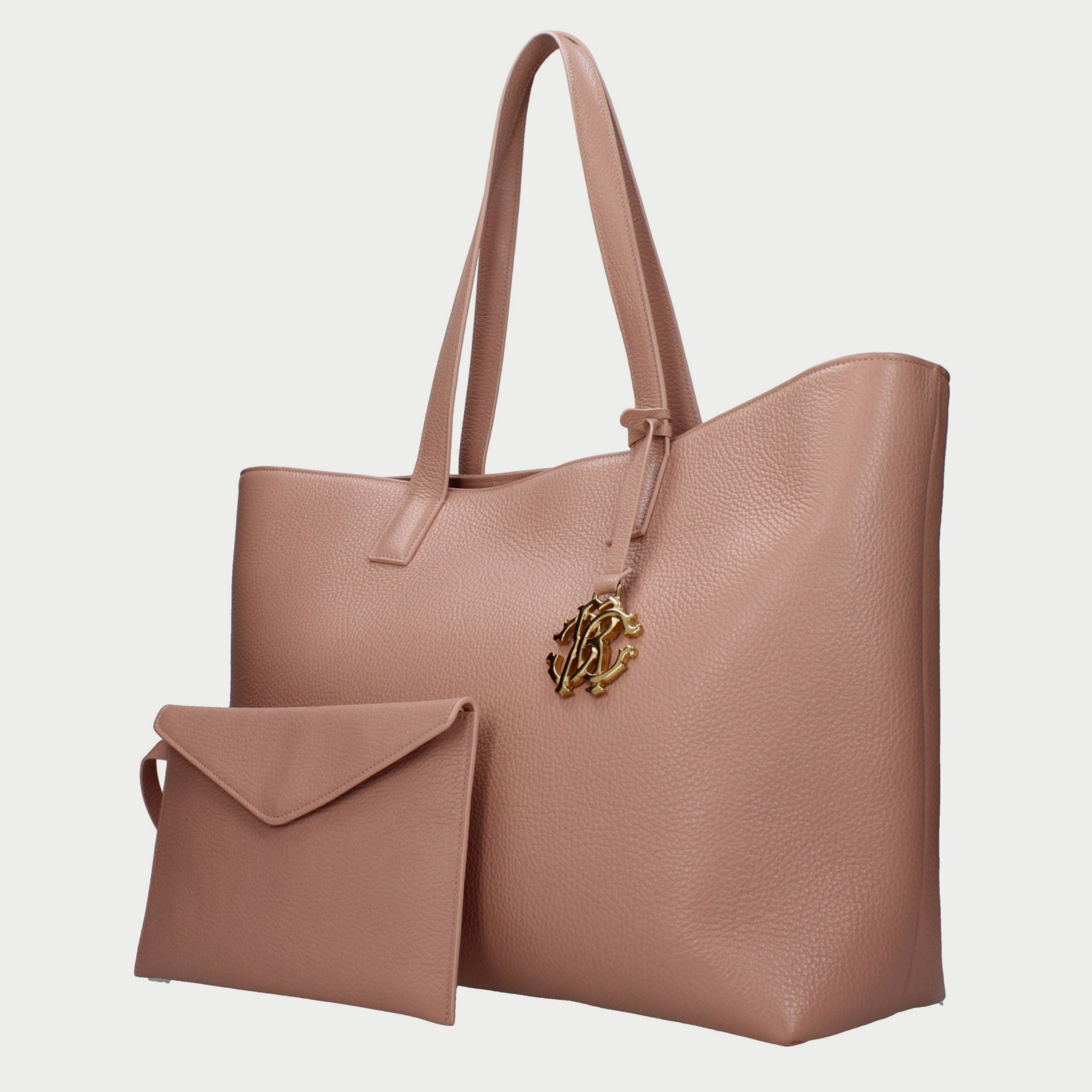 Дамска чанта Women’s shoulder bag Roberto Cavalli SKB016 PZ241 09122 Pink angled view