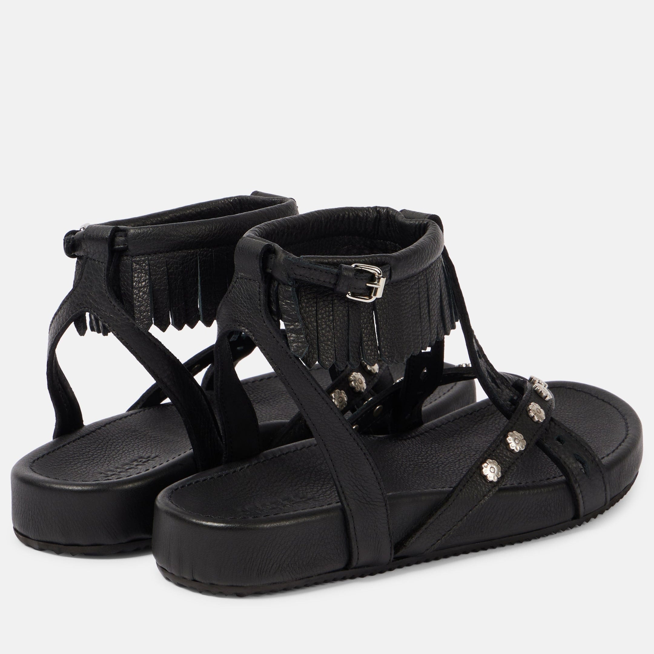 Дамски сандали Women’s silya sandals Isabel Marant Étoile SD0208FAC1B09S01BK Black heels view