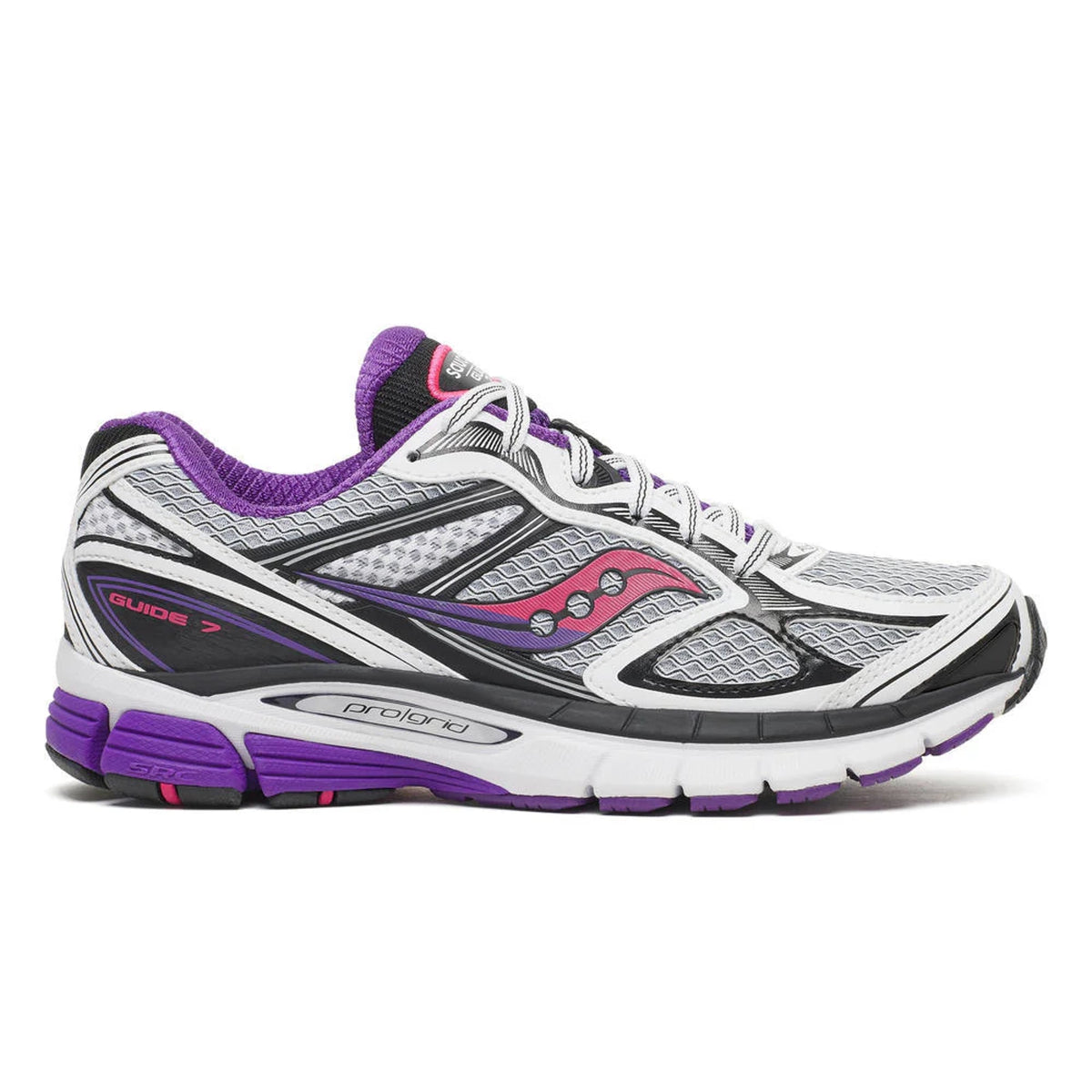 Дамски маратонки Women’s sneakers Saucony ProGrid Guide 7 S101493-1049 White / Drupe lateral view