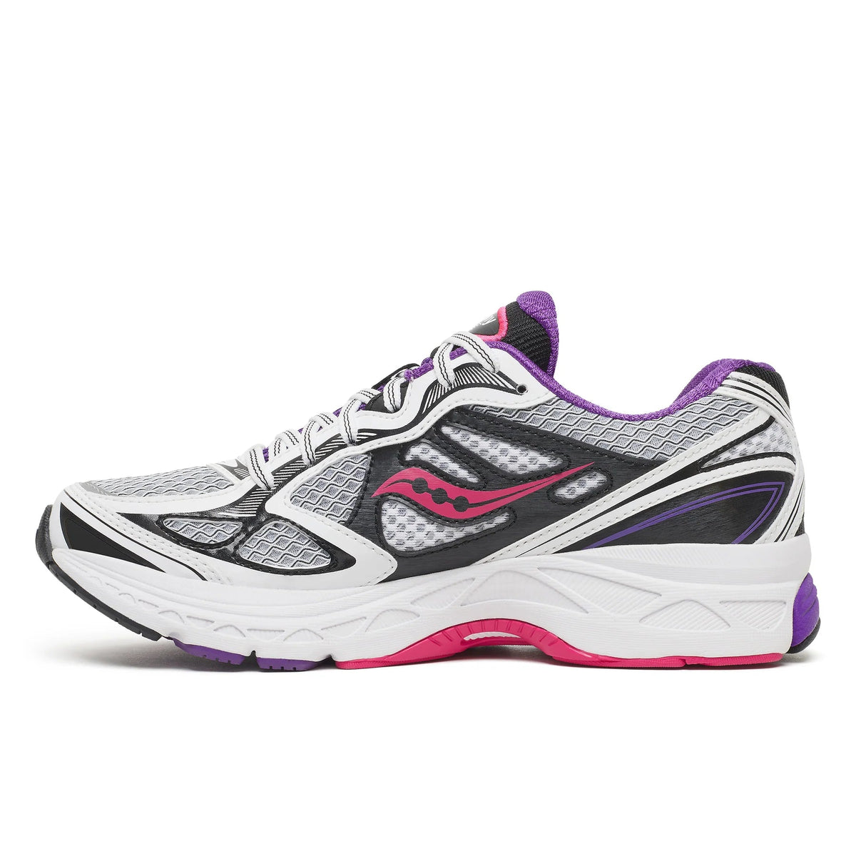 Дамски маратонки Women’s sneakers Saucony ProGrid Guide 7 S101493-1049 White / Drupe medial view