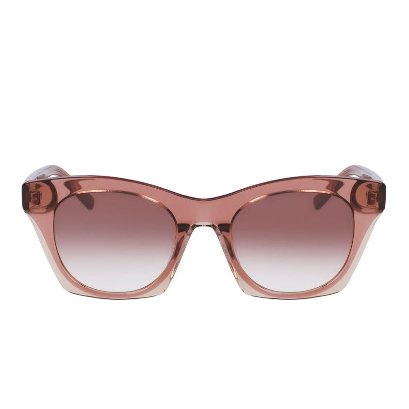 Дамски слънчеви очила Women’s sunglasses DKNY DK541S 265 Transparent Mauve / Crystal Rose front view