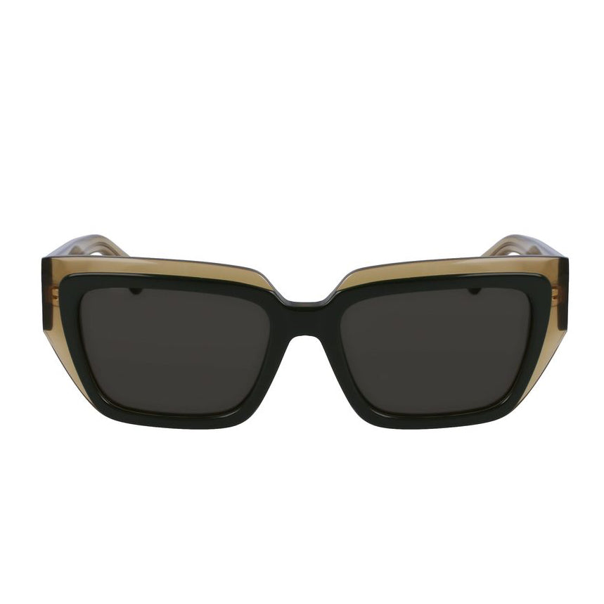 Дамски слънчеви очила Women’s sunglasses FERRAGAMO SF2002S 327 Transparent Olive front view