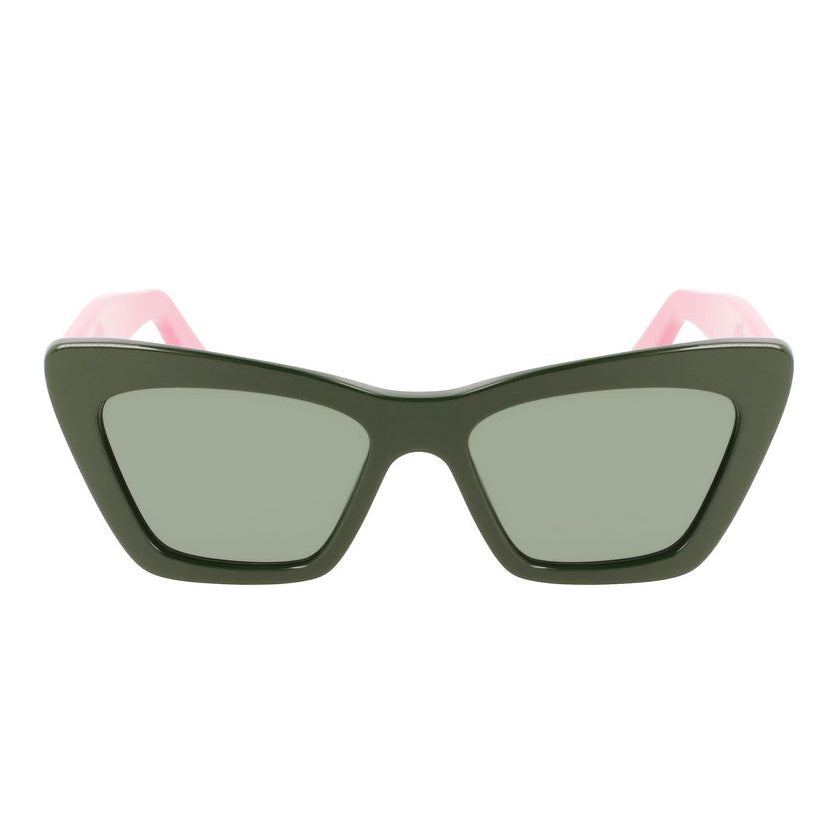 Дамски слънчеви очила Women’s sunglasses FERRAGAMO SF929S 304 Olive Green / Pink front view