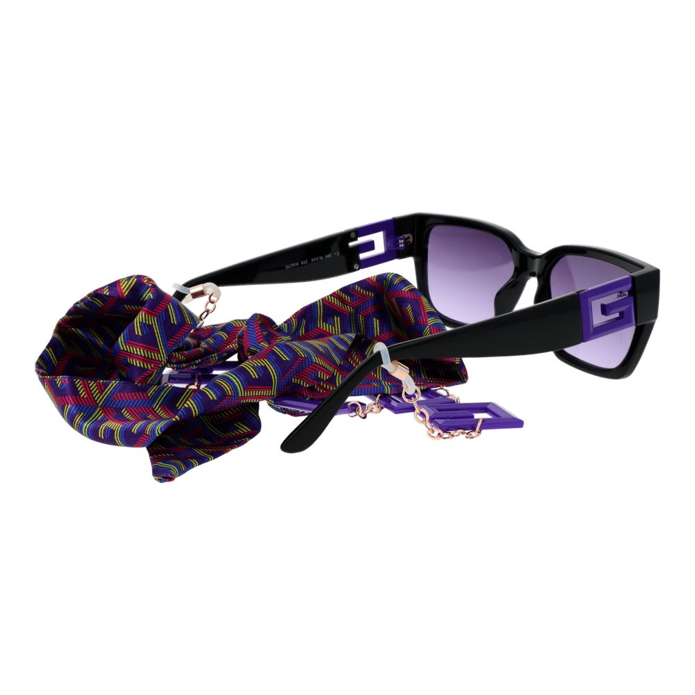 Дамски слънчеви очила Women’s sunglasses Guess GU7916 83Z Black angled view