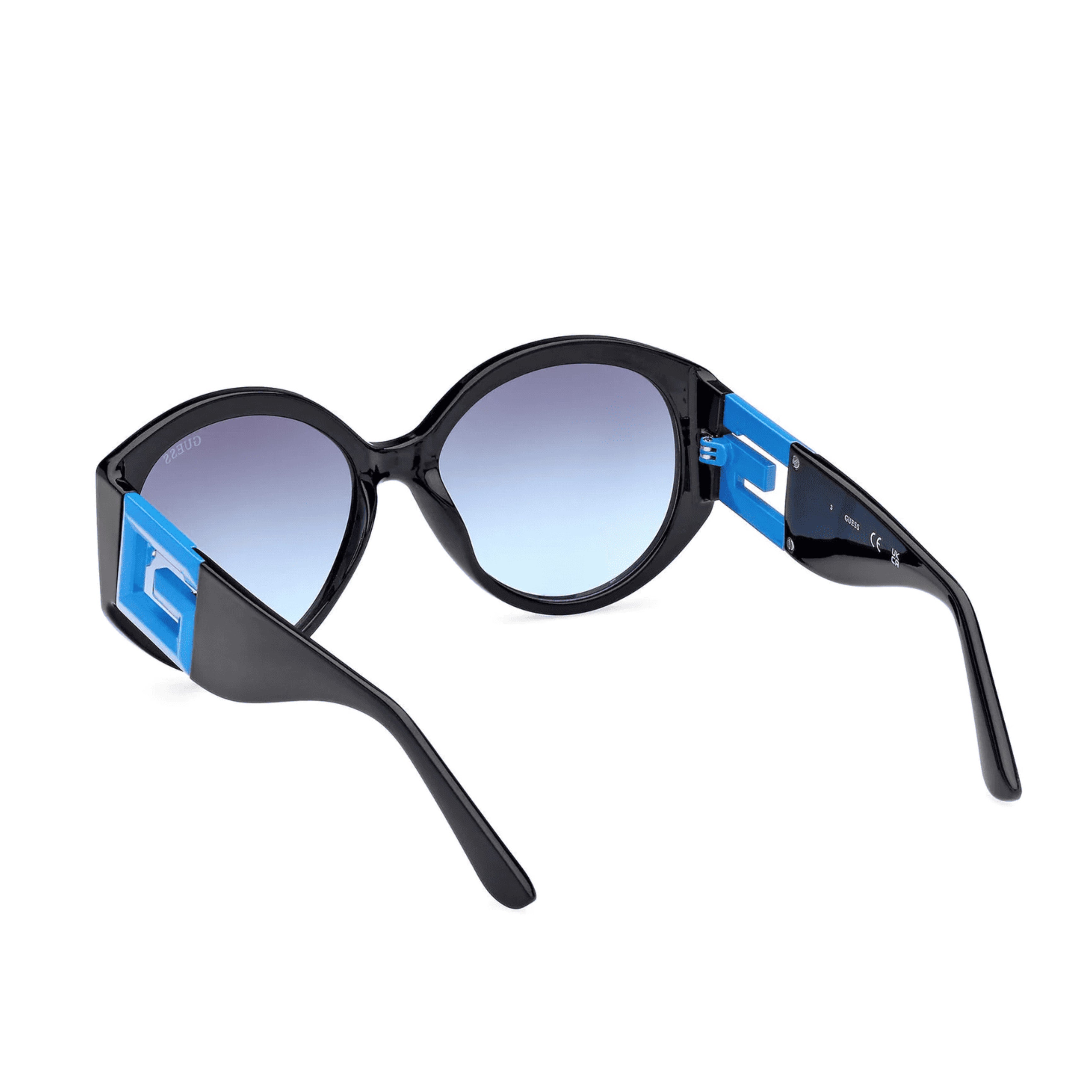 Дамски слънчеви очила Women’s sunglasses Guess GU7917 92W Black and Blue back view