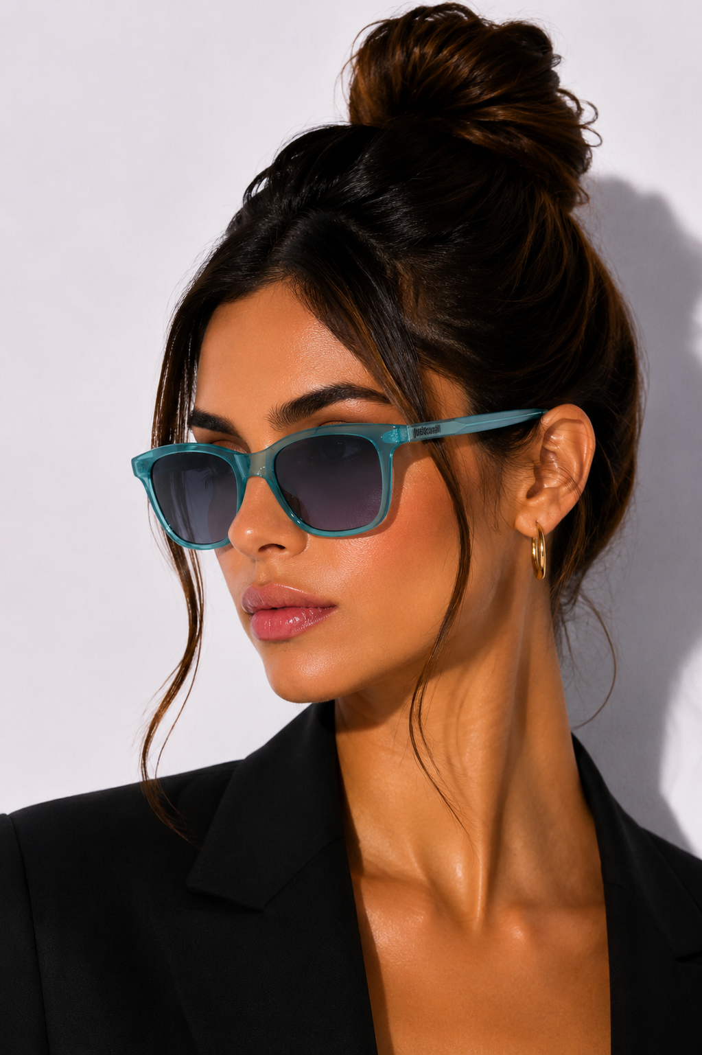 Дамски слънчеви очила Women’s sunglasses Just Cavalli JC671S 96A Transparent Aqua