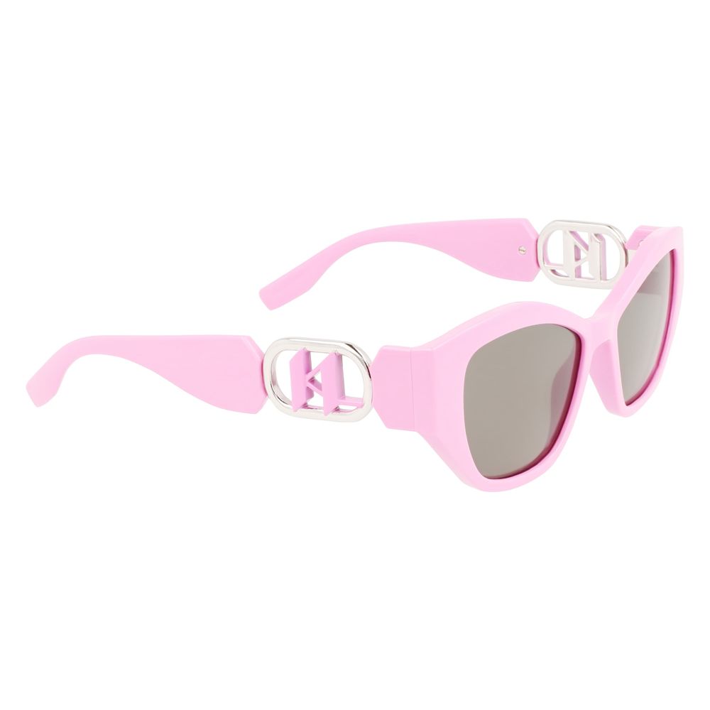 Дамски слънчеви очила Women’s sunglasses KARL LAGERFELD KL6086S525 Pink angled view