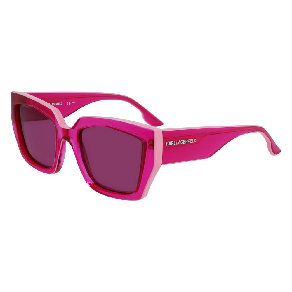 Дамски слънчеви очила Women’s sunglasses KARL LAGERFELD KL6143S650 Pink angled view