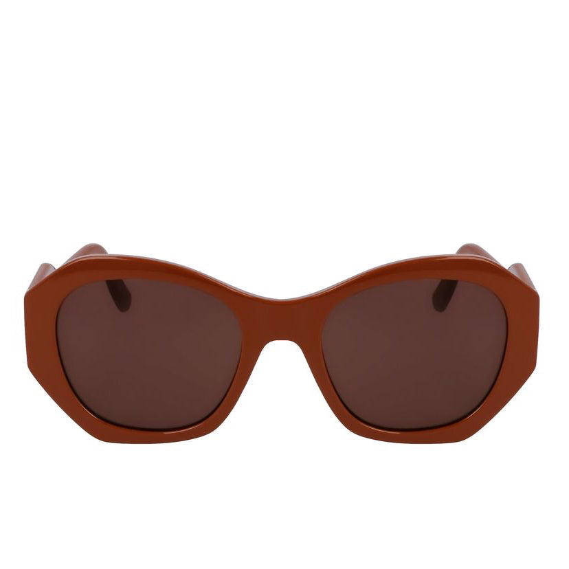 Дамски слънчеви очила Women’s sunglasses KARL LAGERFELD KL6146S200 Brown front view