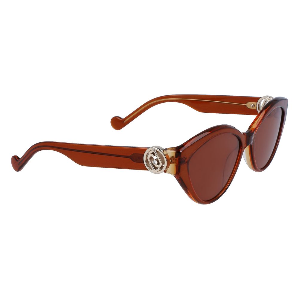 Дамски слънчеви очила Women’s sunglasses Liu Jo LJ767SR216 Brown angled view