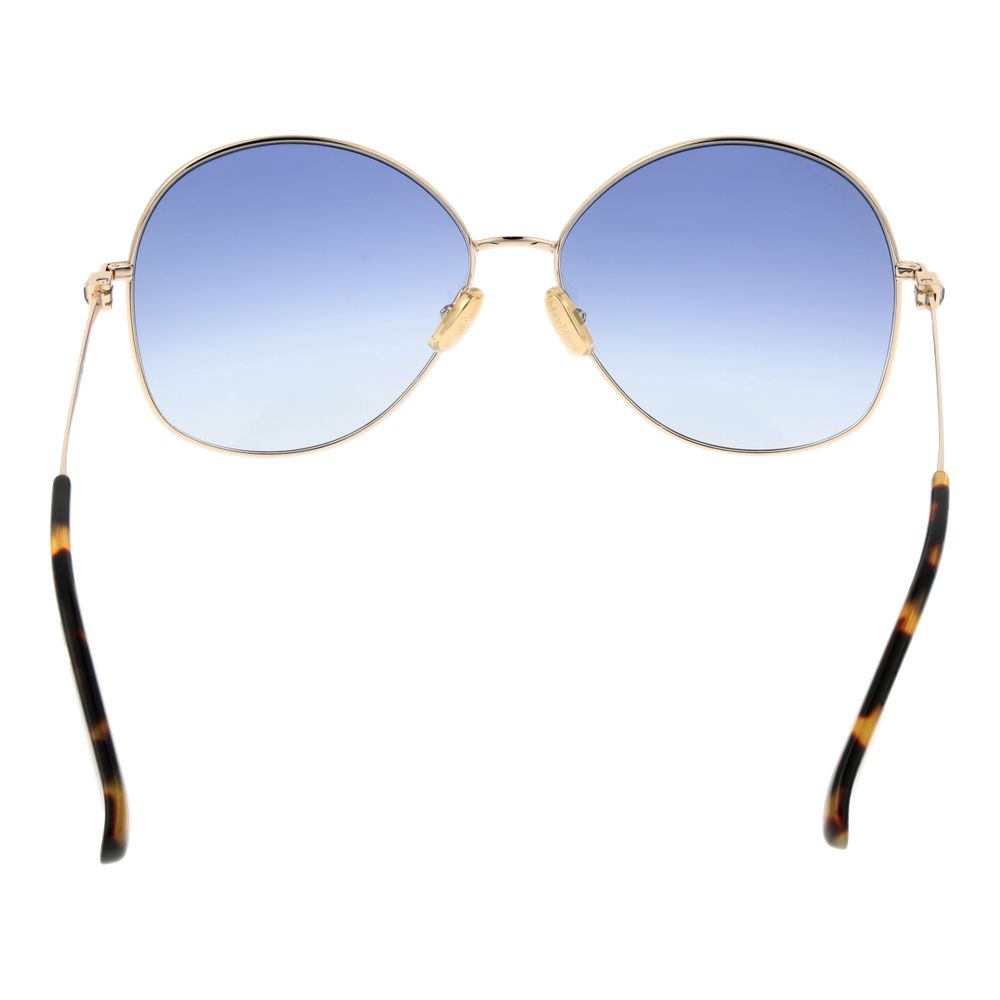 Дамски слънчеви очила Women’s sunglasses Max Mara MM0034 32W Golden back view