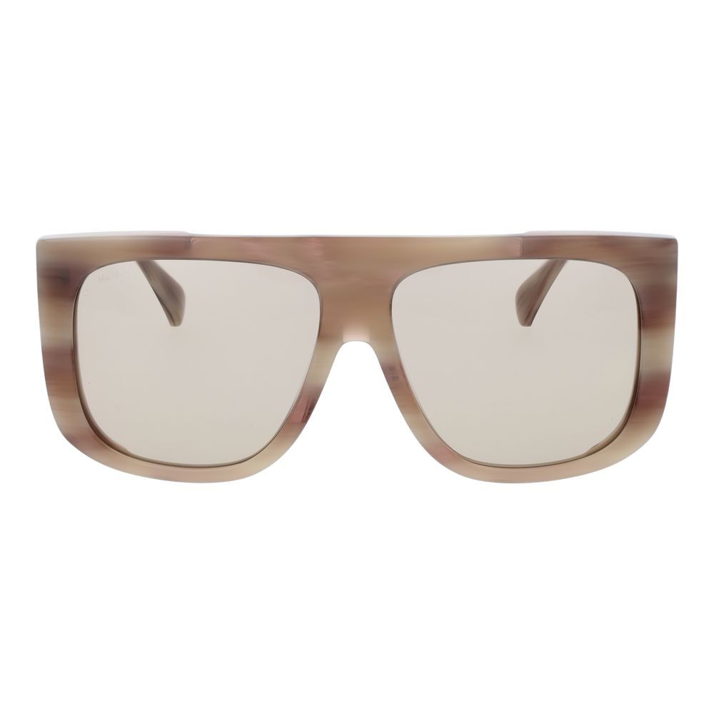 Дамски слънчеви очила Women’s sunglasses Max Mara MM0073 20E Beige front view