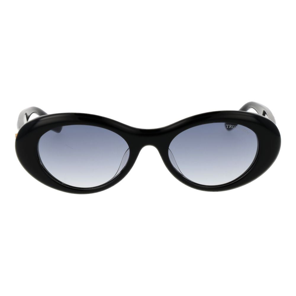 Дамски слънчеви очила Women’s sunglasses Trussardi TSW9094 A02 Black front view