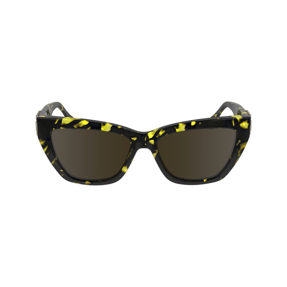 Дамски слънчеви очила Women's sunglasses VICTORIA BECKHAM VB668S 012 Black Yellow Havana front view