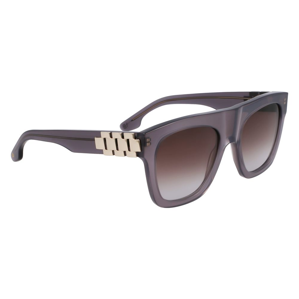 Дамски слънчеви очила Women’s sunglasses VICTORIA BECKHAM VB675S 039 Transparent Smoke Gradient angled view