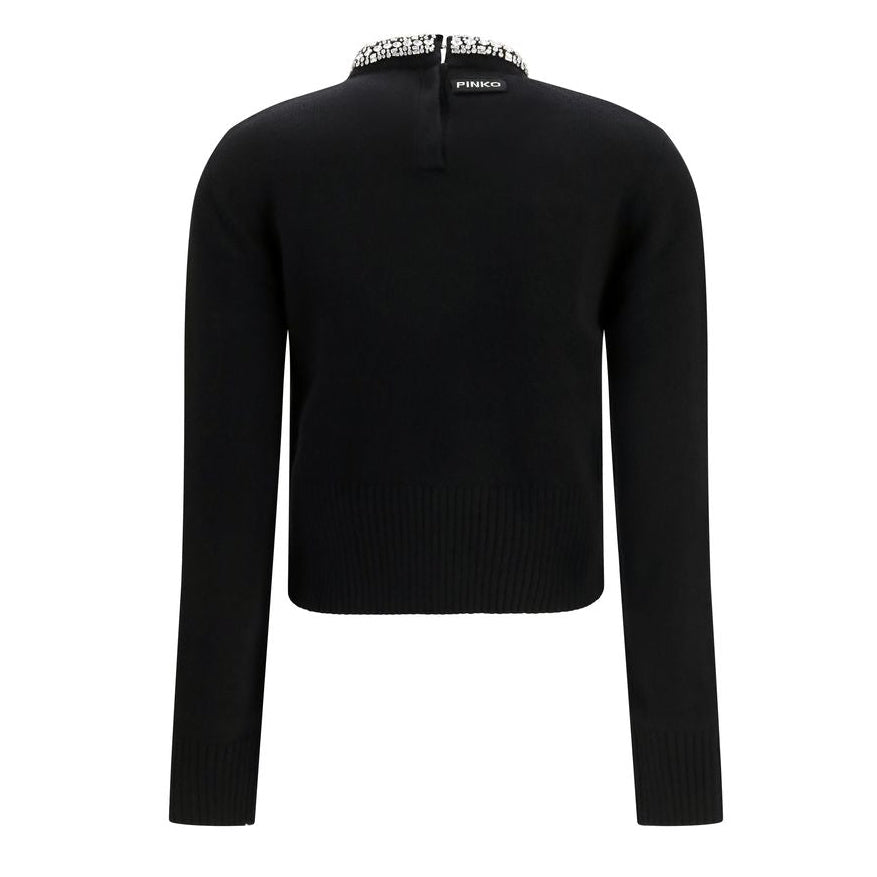 Дамски пуловер Women’s sweater Pinko Berlino
107274A3GI Z99 Black back view