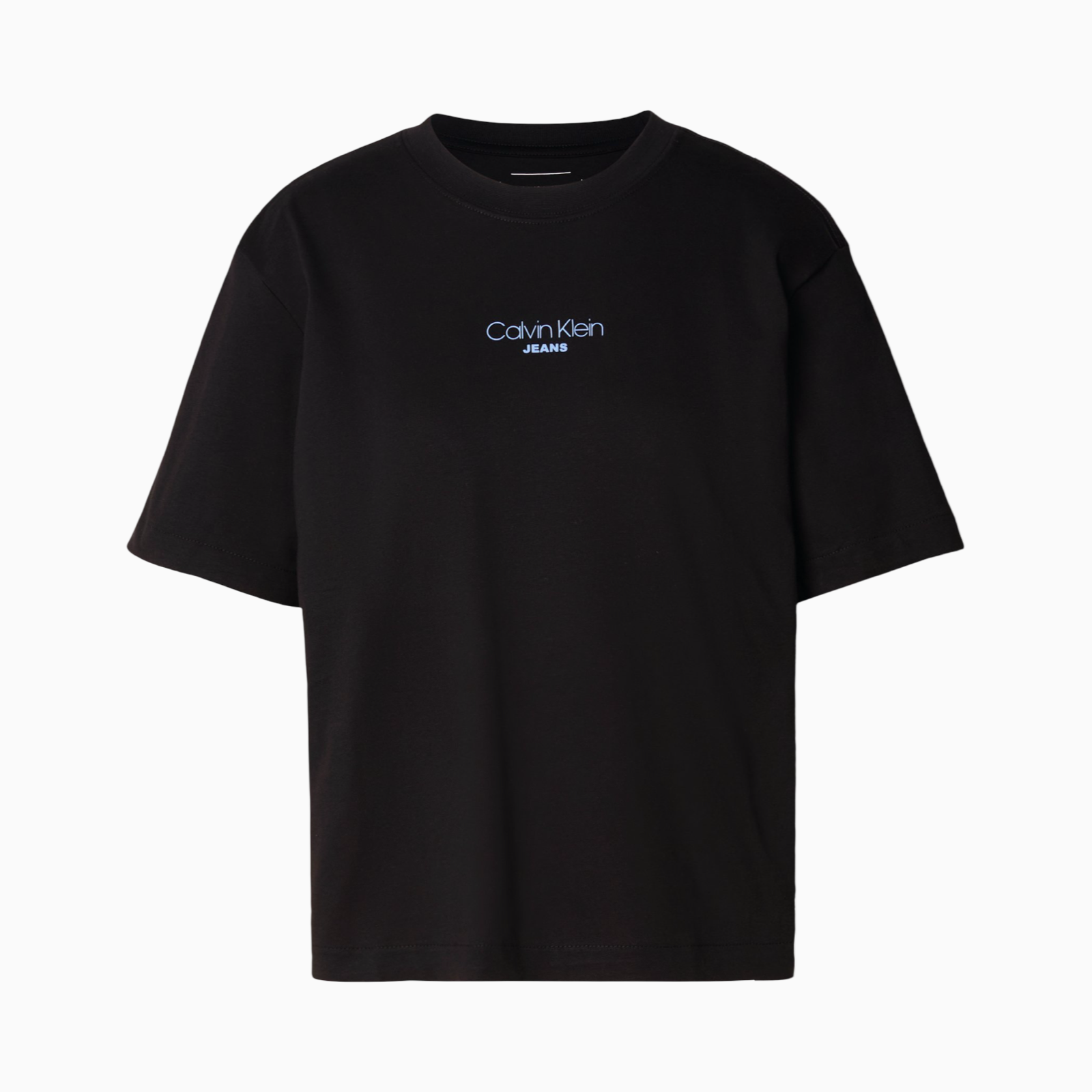 Дамски тениски Дамски тениски Women’s t-shirt Calvin Klein Jeans LV047C858G UB1 Black front view
