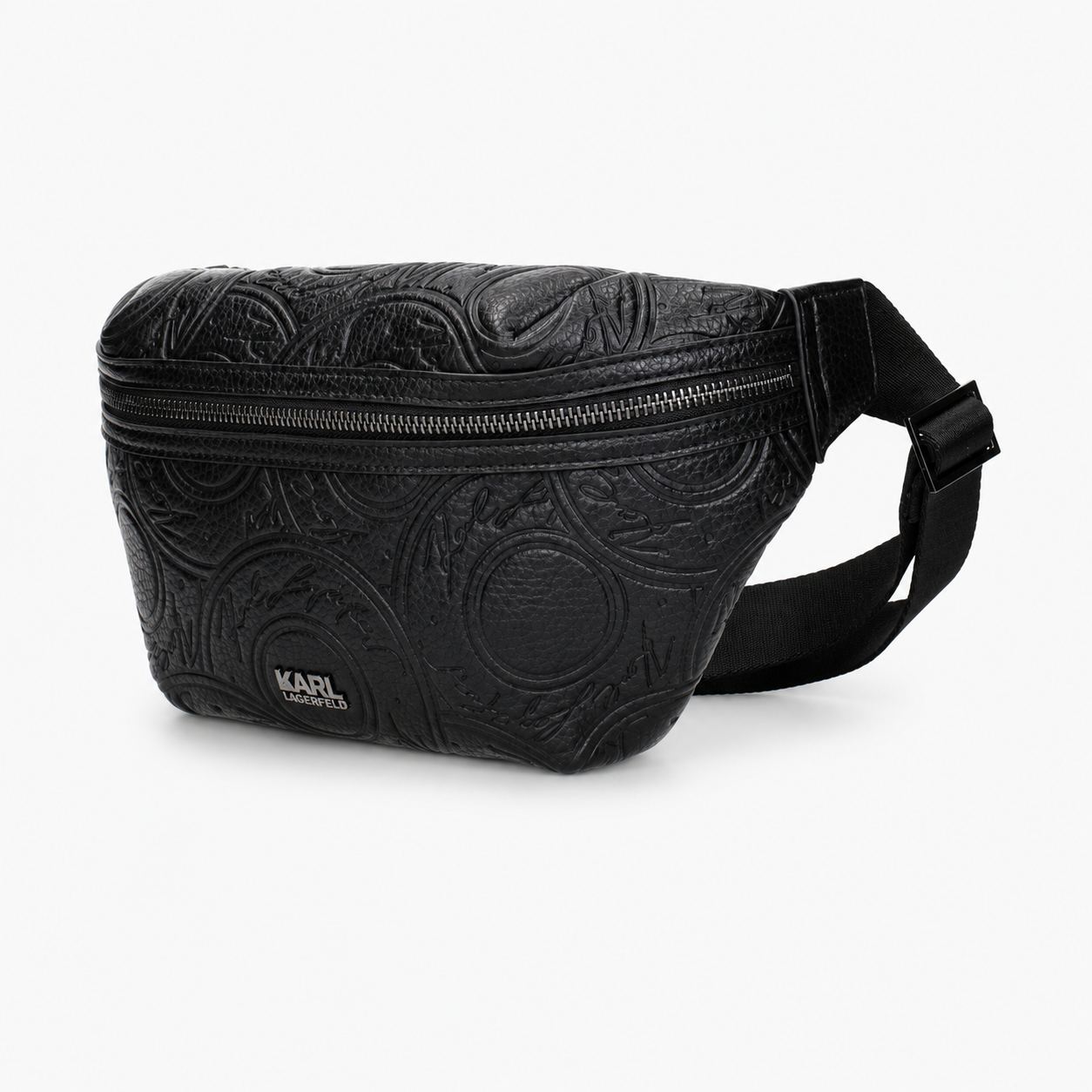 Дамска чанта за кръст Women’s waist bag Karl Lagerfeld BSM30012 999 Black side view